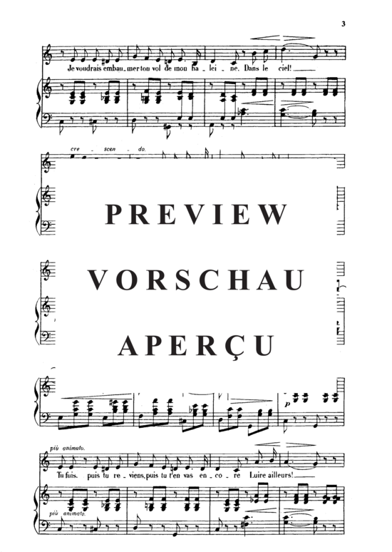 gallery: Le papillon et la fleur Op.1 No.1 , , (Gesang mittel + Klavier)