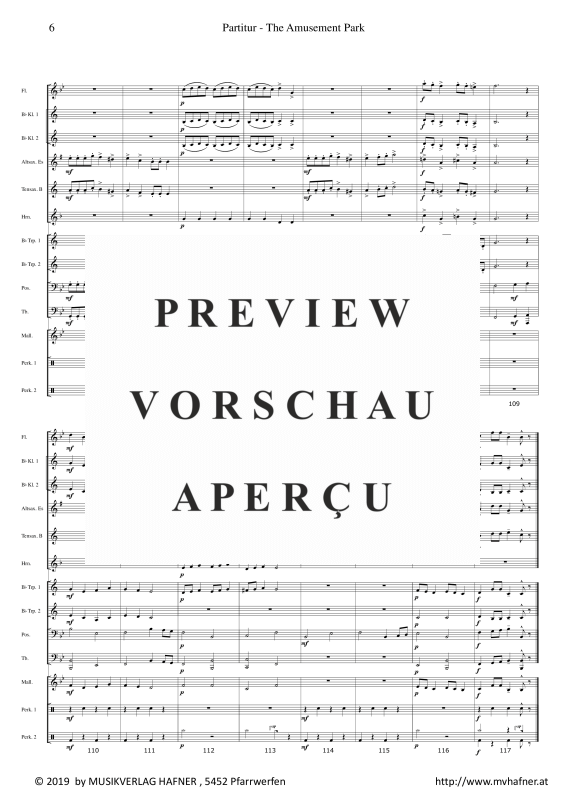 Product gallery: Page 11 of 11 The Amusement Park, , (Youth wind orchestra)