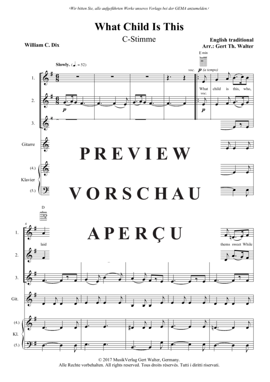 Produktgalerie: Seite 2 von 11 What Child Is This , , (flexibles Quintett)