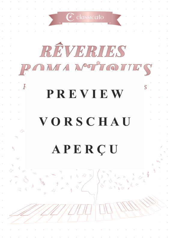 Produktgalerie: Seite 2 von 11 Rêveries romantiques - Pièces pour piano tendres et faciles à jouer sur l´amour et le désir, , Klavier Solo