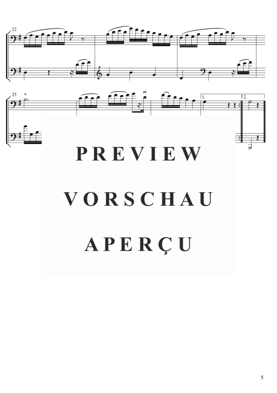 Produktgalerie: Seite 6 von 11 Kegelduette, , Cello und Kontrabass