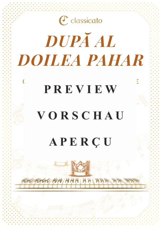 Produktgalerie: Seite 2 von 11 Dupa al doilea pahar - Clasice u?oare ?i reconfortante - pentru seri relaxate, , Klavier Solo