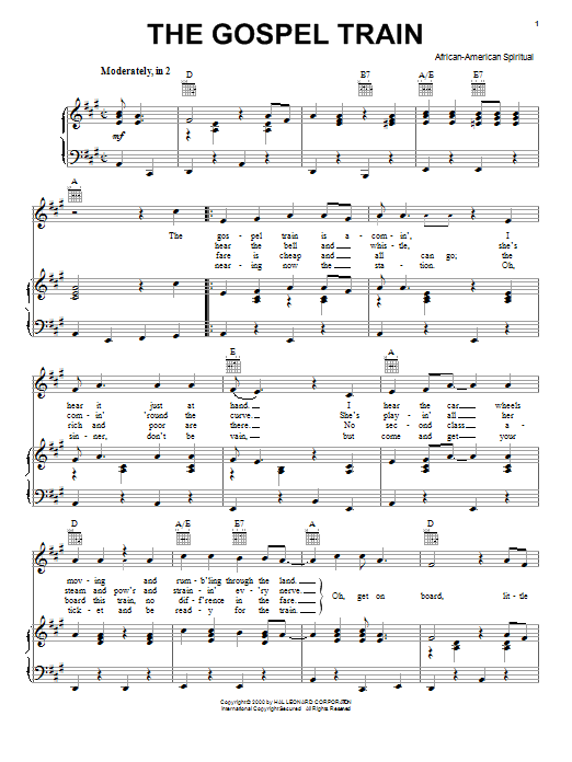 Produktbild zu: The Gospel Train