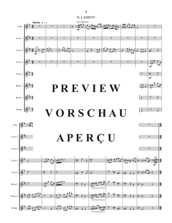 Product gallery: Page 10 of 21 Suite für Saxophon Ensemble, , 