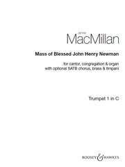 Produktbild zu: Mass Of Blessed John Henry Newman