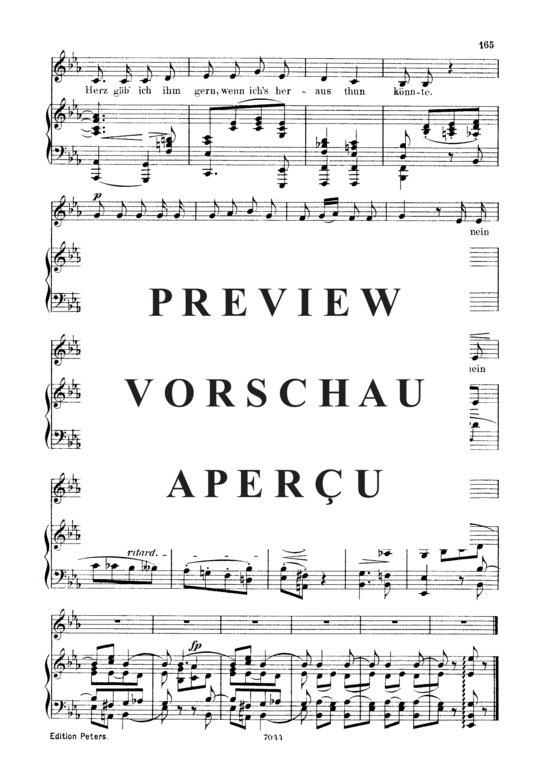 Product gallery: Page 3 of 3 Volksliedchen Op.51 No.2, , Low Voice and Piano