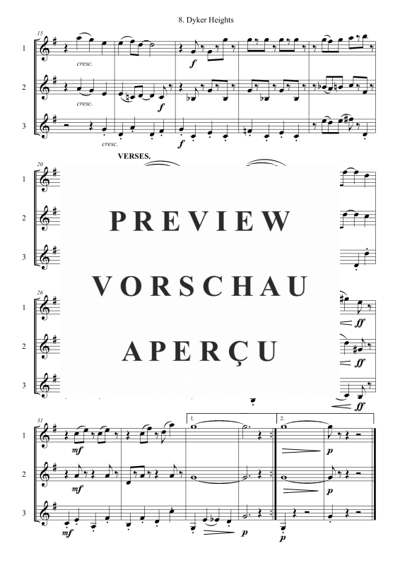 Produktgalerie: Seite 3 von 6 Dyker Heights, , (Klarinetten Trio)