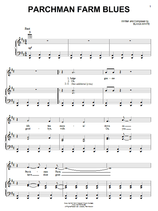 Produktbild zu: Parchman Farm Blues