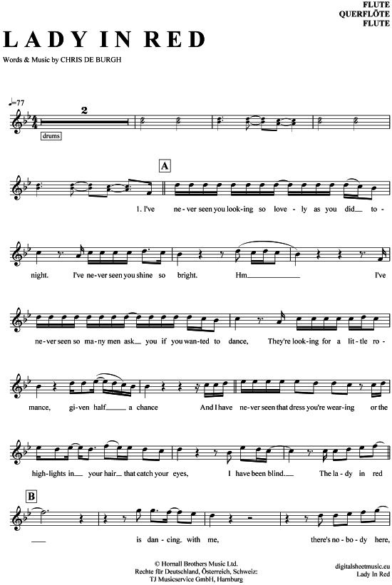 Product picture to: Lady in Red Chris de Burgh