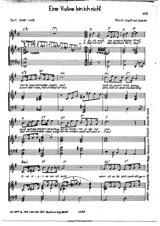 Produktbild zu: Eine Violine bin ich nichAndreas Holm