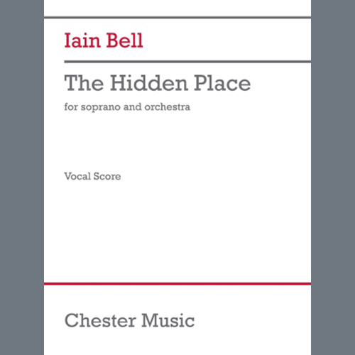 cover: The Hidden Place, Iain Bell, Gesang, Klavier