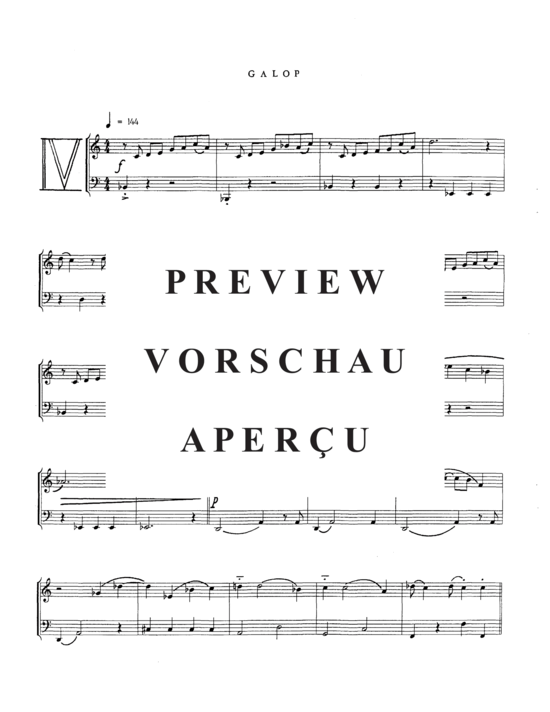 Produktgalerie: Seite 19 von 20 Ronda´s First Suite , , (Duett für Horn + Tuba)
