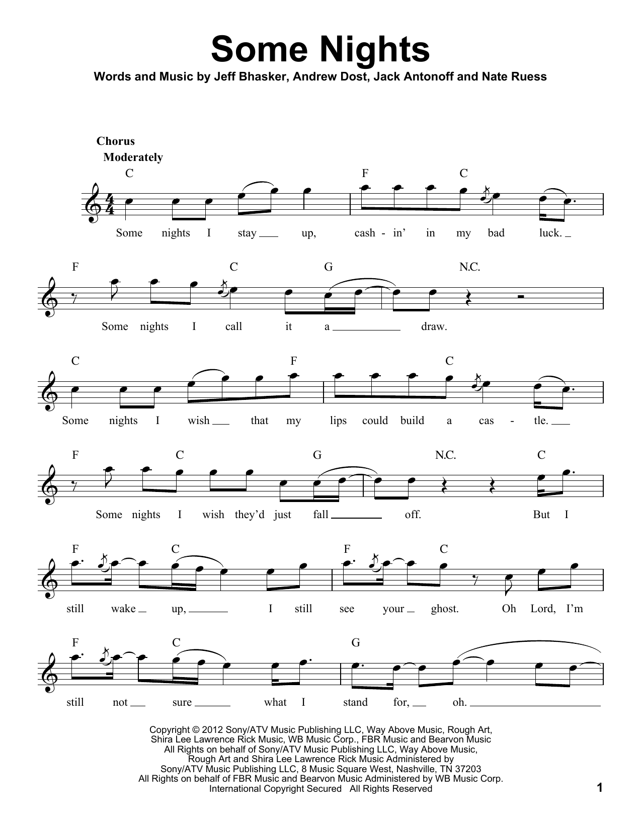 Produktbild zu: Some Nights