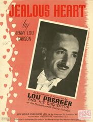 cover: Jealous Heart, Lou Preager