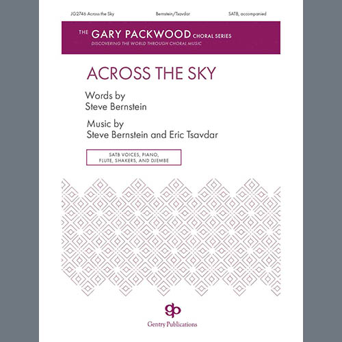 cover: Across The Sky, Steve Bernstein and Eric Tsavdar