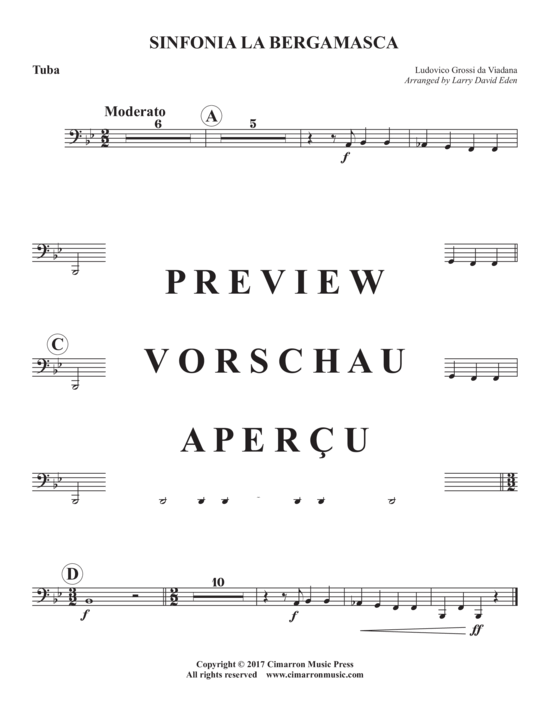 Produktgalerie: Seite 10 von 10 Sinfonia La Bergmasca , , (Blechbläserquintett)