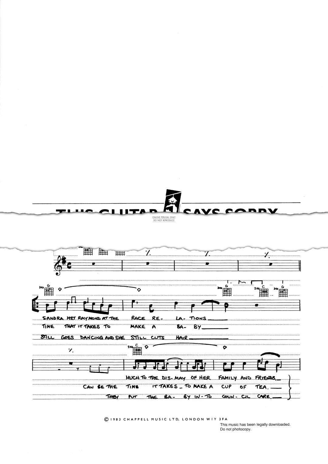 Produktbild zu: This Guitar Says Sorry