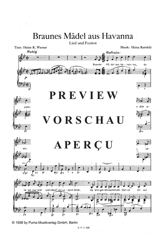 Produktgalerie: Seite 3 von 3 Braunes Mädel aus Havanna, , Klavier und Gesang