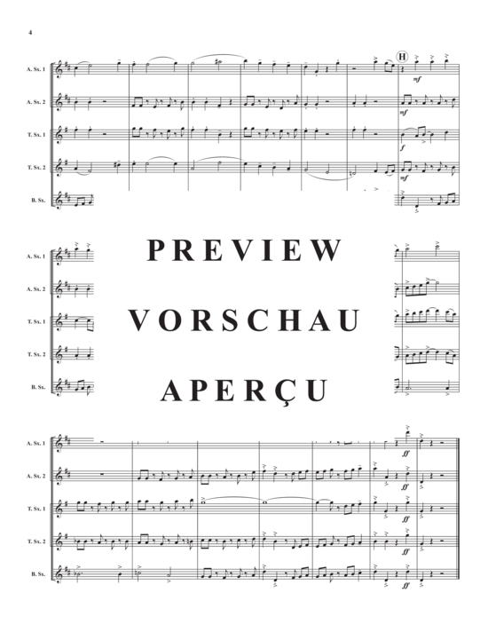 Product gallery: Page 6 of 16 Reunion! , , (Saxophone Quintet AATTB)