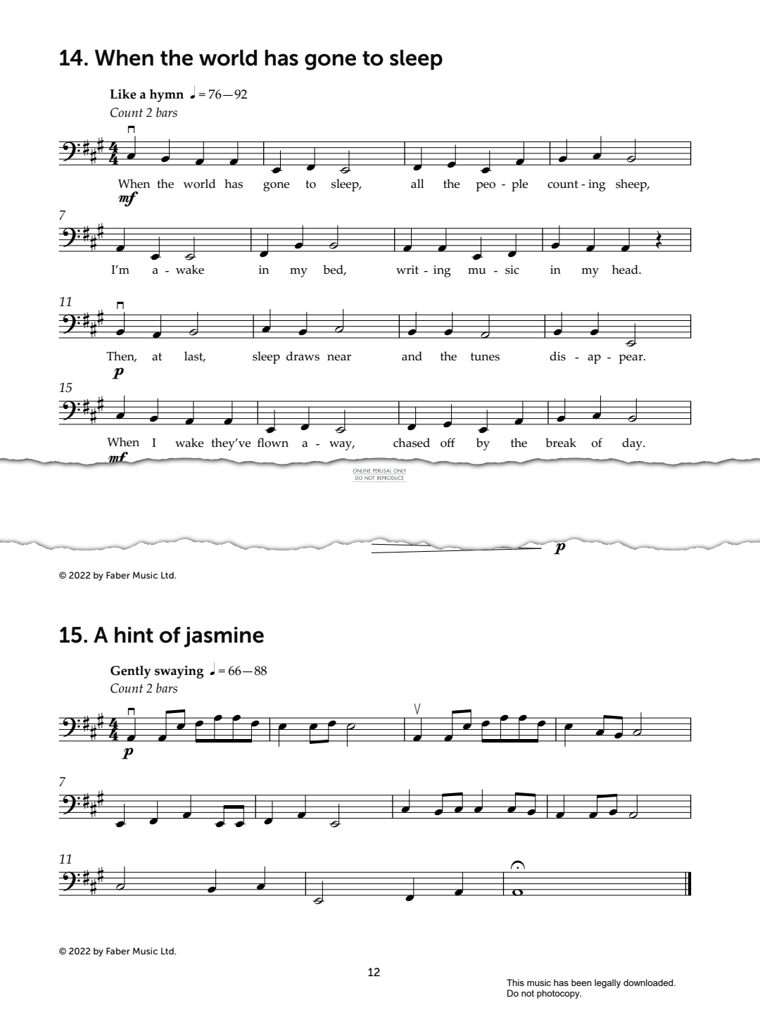 Produktgalerie: Seite 1 von 1 When The World Has Gone To Sleep, Mark Wilson, Klavier, Kontrabass