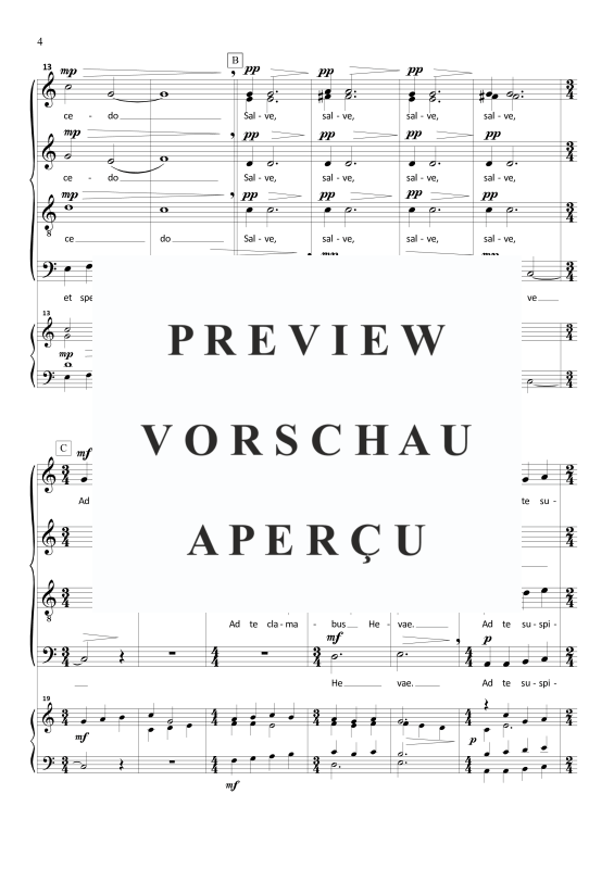 Produktgalerie: Seite 5 von 11 Salve Regina, , Gemischter Chor SSATB