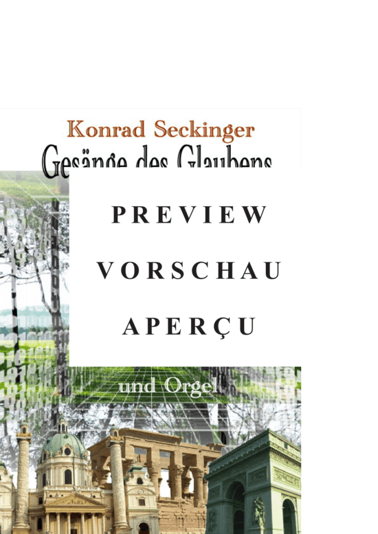 Product gallery: Page 2 of 17 Gesänge des Glaubens , , (soprano/tenor + organ)