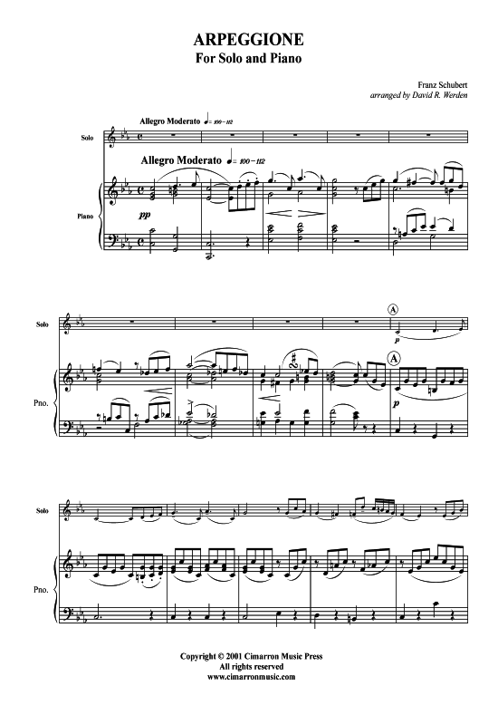 Product picture to: Arpeggione Franz Schubert