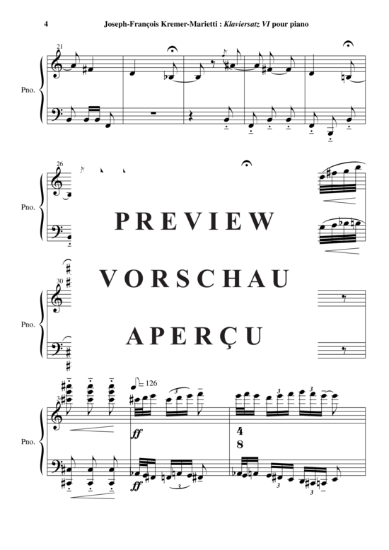 Product gallery: Page 5 of 6 Klaviersatz 6 , , Piano Solo