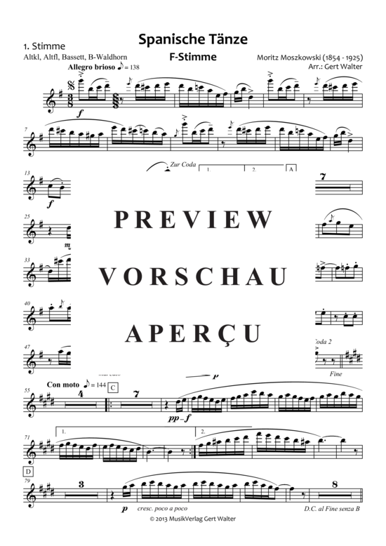Produktgalerie: Seite 9 von 21 Spanische Tänze Opus 12 , , (Quintett flexible Besetzung)