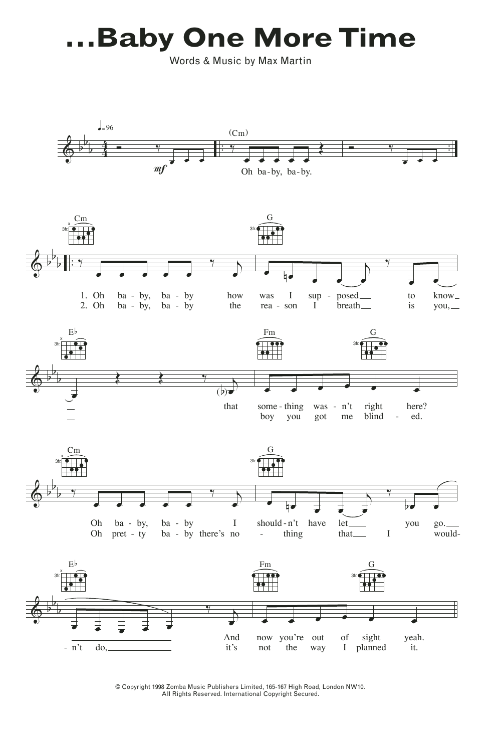 Produktbild zu: ...Baby One More Time
