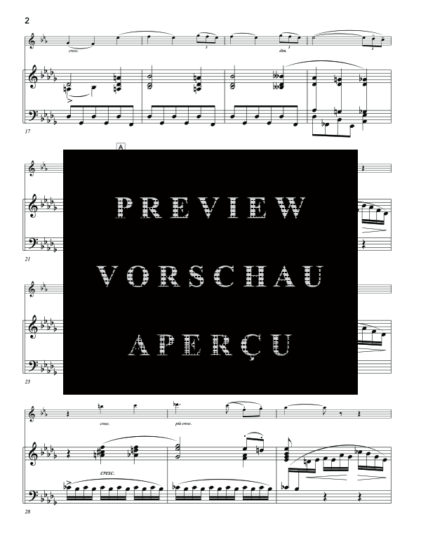 Product gallery: Page 6 of 11 Romance in D-Flat, , (clarinet in Bb and piano)