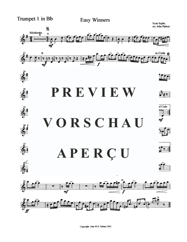 Produktgalerie: Seite 7 von 11 Easy Winners, , Blechbläser Quintett