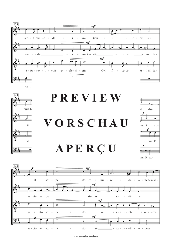 Produktgalerie: Seite 17 von 21 Messe , , (Gemischter Chor SAATB)