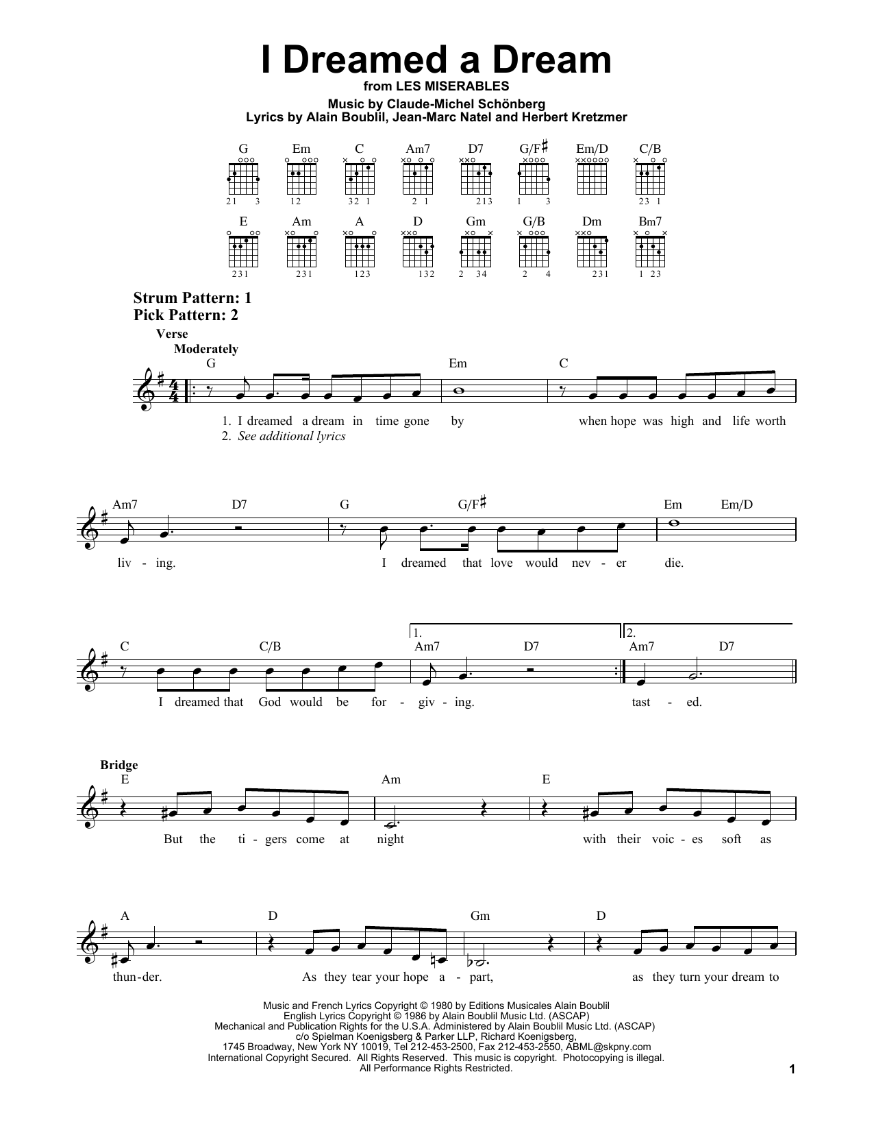 Produktbild zu: I Dreamed A Dream