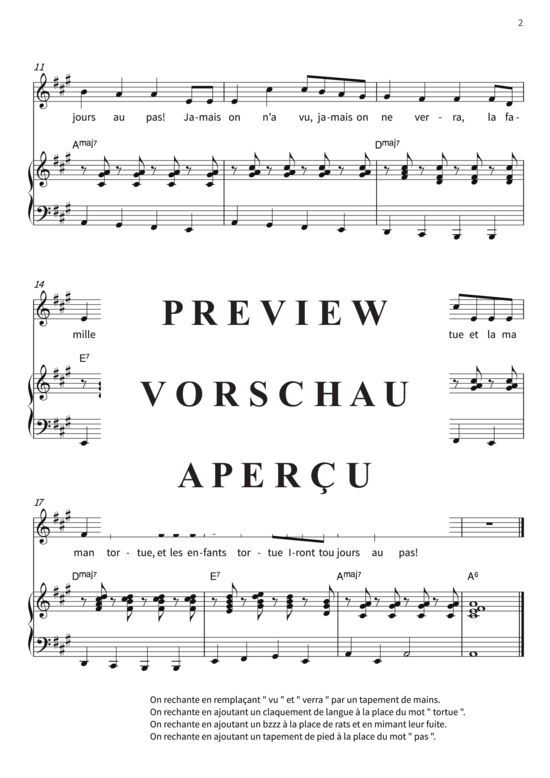 Produktgalerie: Seite 5 von 5 La Famille tortue, , (Gesang + Klavier)
