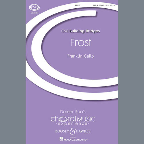 cover: Frost, Franklin Gallo