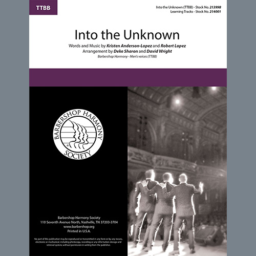 cover: Into the Unknown (from Frozen 2) (arr. Deke Sharon & David Wright), Kristen Anderson-Lopez & Robert Lopez, Chor