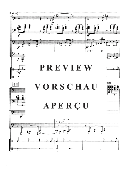 Produktgalerie: Seite 12 von 21 Solemn and Heroic Processional , , (Tuba Ensemble EEEETTTT + opt. Percussion)