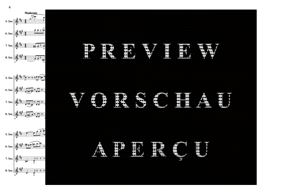 Product gallery: Page 10 of 11 Industrial Quartet, , (Saxophone Quartet)