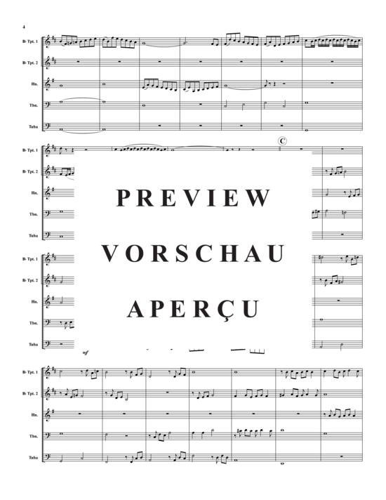 Produktgalerie: Seite 5 von 16 Zwei Stücke , , (Blechbläserquintett)