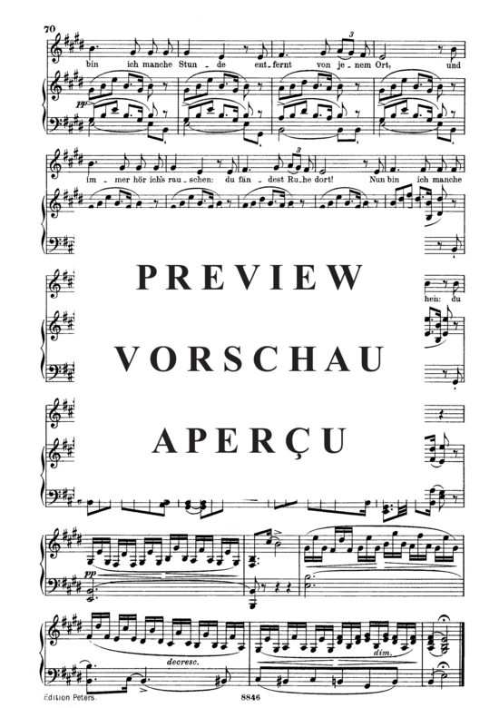 gallery: Der Lindenbaum D.911-5 (Winterreise) , ,  (Gesang mittel + Klavier)