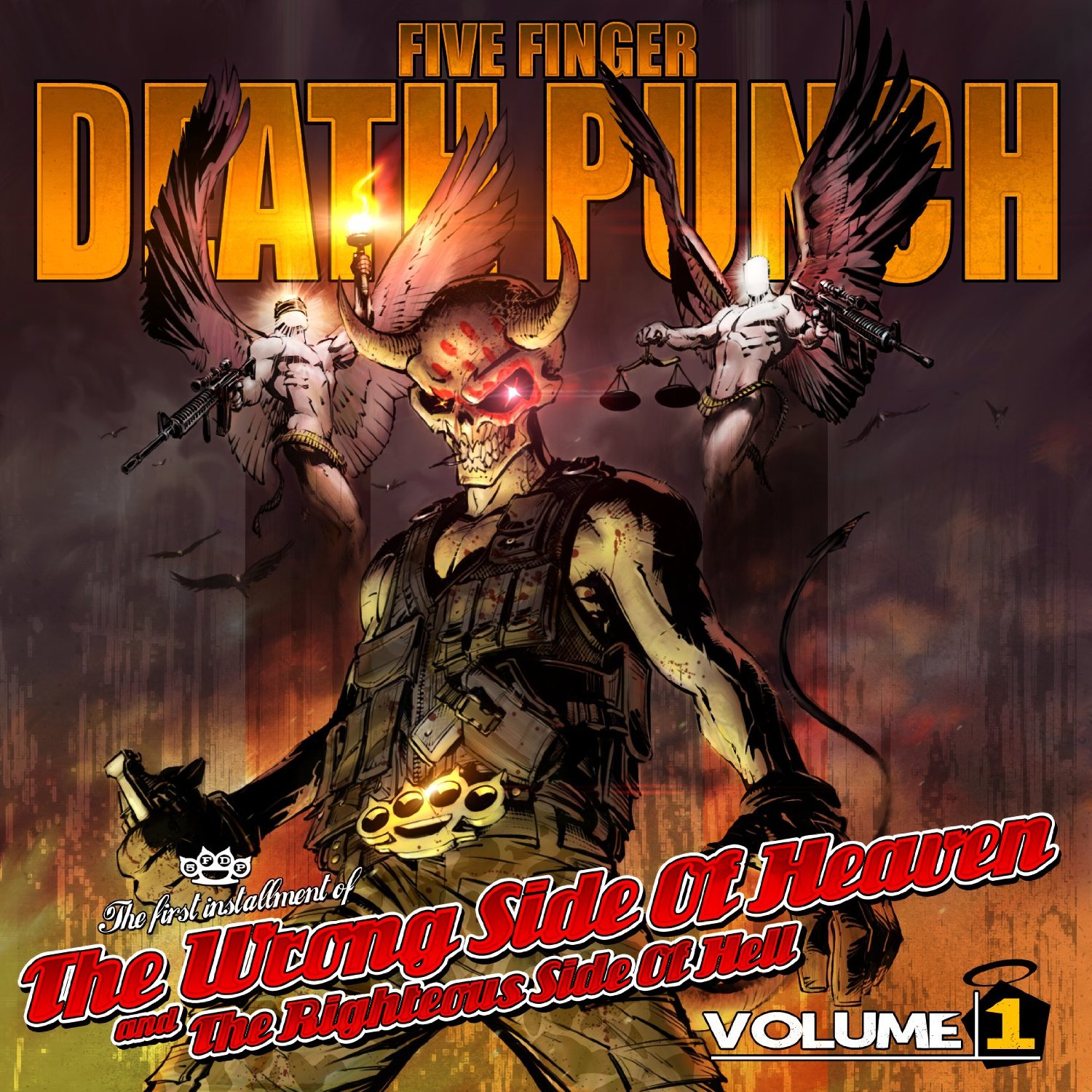 cover: Burn MF, Five Finger Death Punch