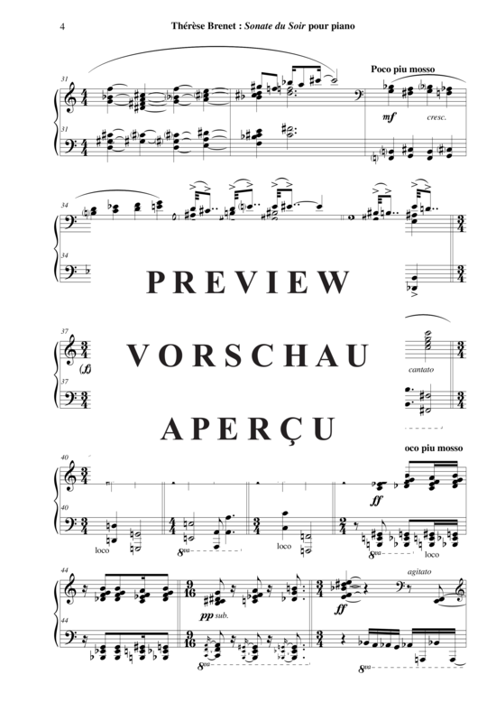 Product gallery: Page 5 of 8 Sonate du Soir , , Piano Solo