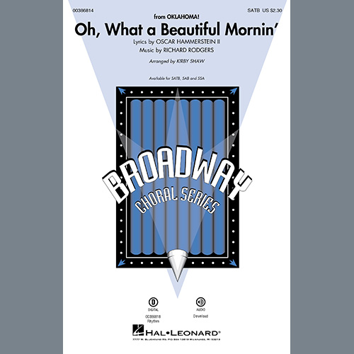 cover: Oh, What A Beautiful Mornin' (from Oklahoma!) (arr. Kirby Shaw), Rodgers & Hammerstein, Chor