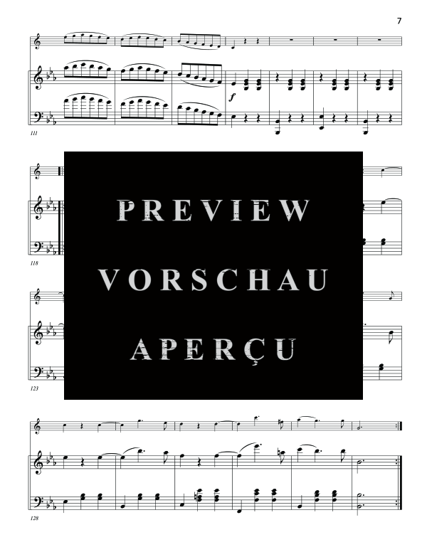 Product gallery: Page 11 of 11 Piccolo Mosaico from Faust, , (clarinet in E flat and piano)