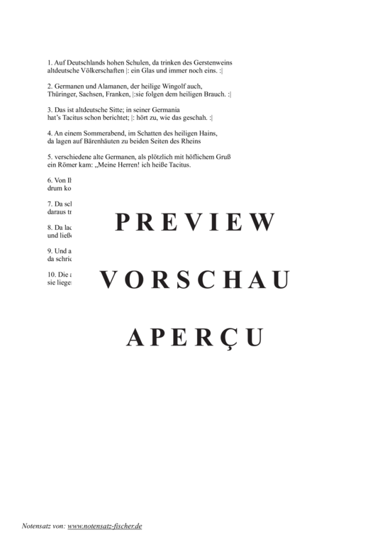 Product gallery: Page 6 of 6 Tacitus und die alten Deutschen , , (voice + piano)