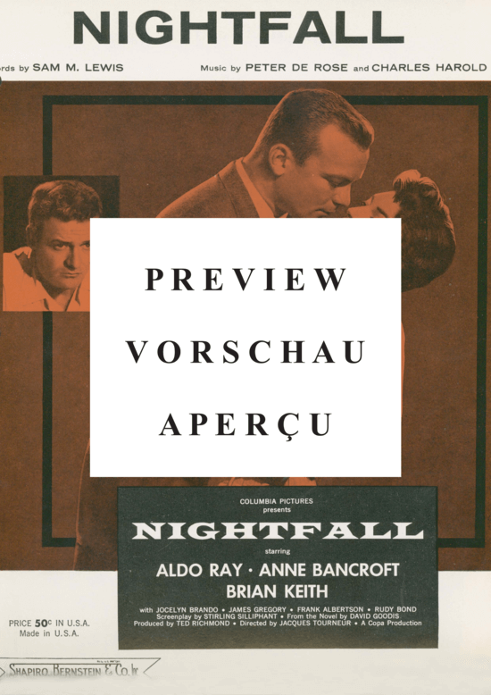 Produktgalerie: Seite 2 von 8 Nightfall , Soundtrack, Klavier und Gesang