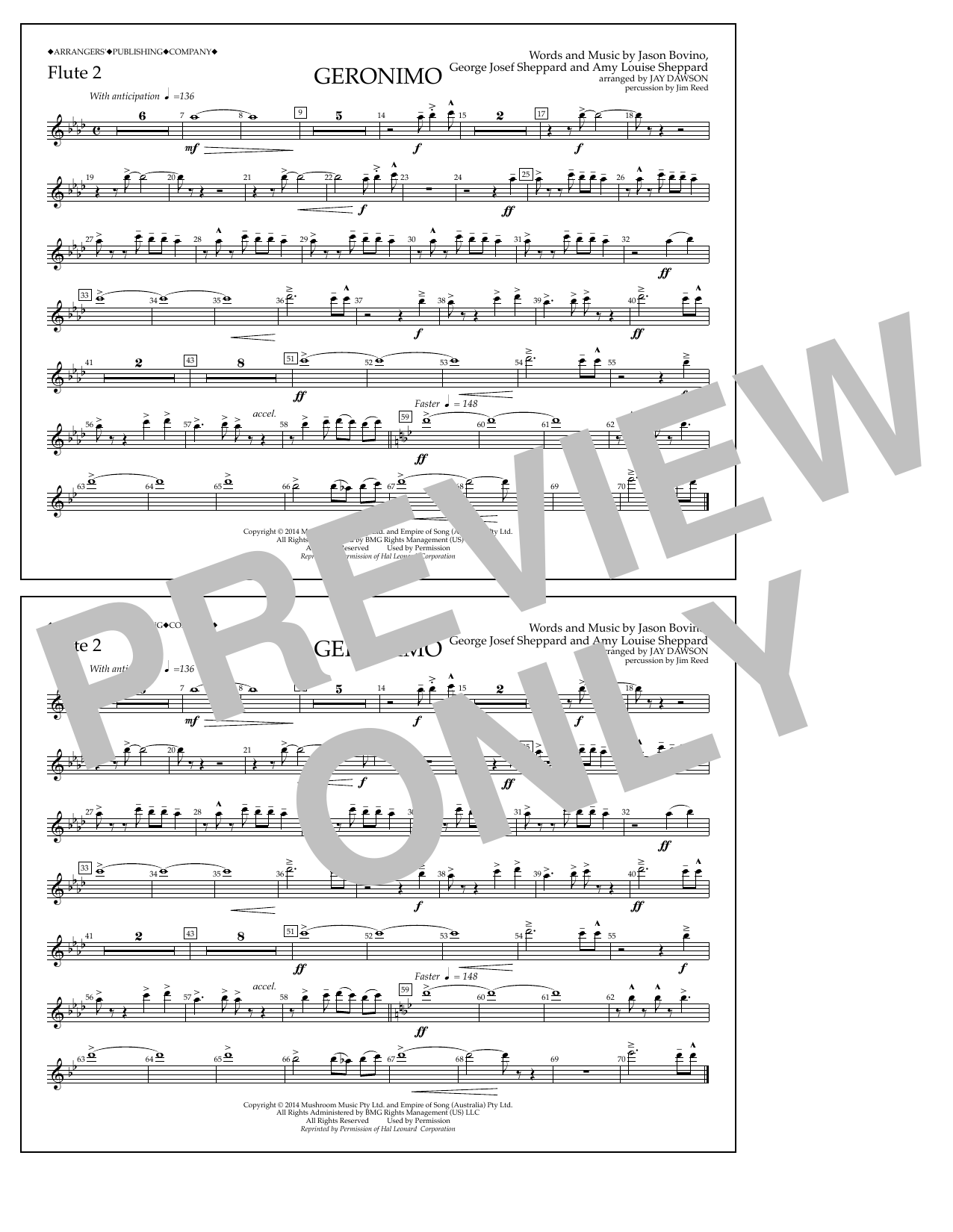 Product picture to: Geronimo - Flute 2
