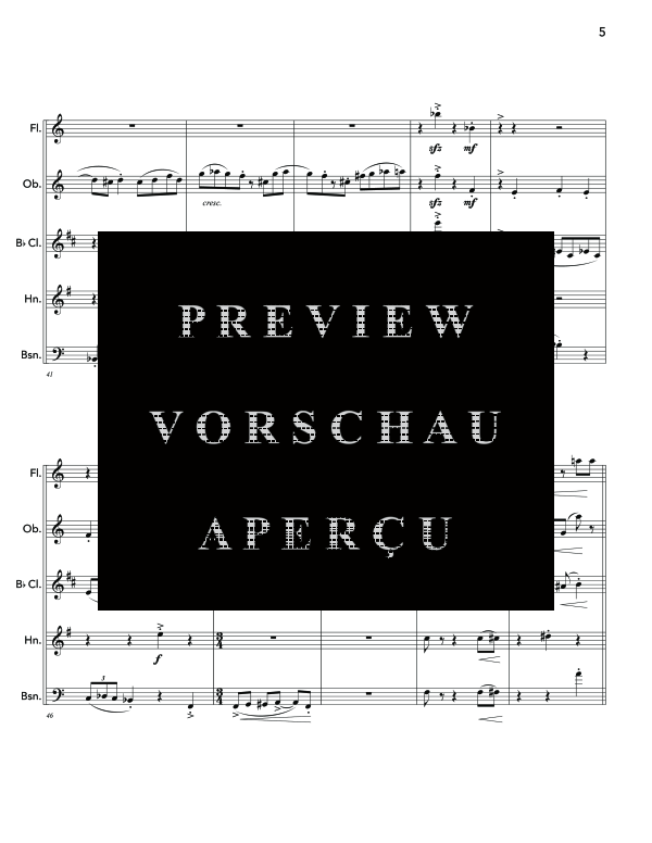 Produktgalerie: Seite 9 von 11 Parks of Lincoln, The, , (Holzbläser Quintett)