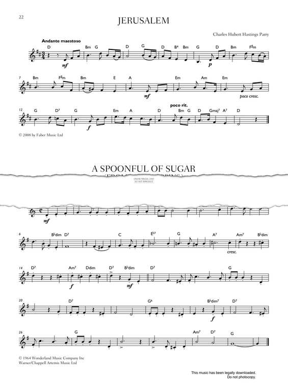 Produktgalerie: Seite 1 von 1 Spoonful Of Sugar (from 'Mary Poppins'), Richard M. Sherman, Trompete